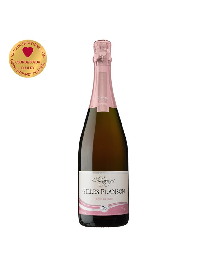 Perle De Rosé champagne gilles planson 