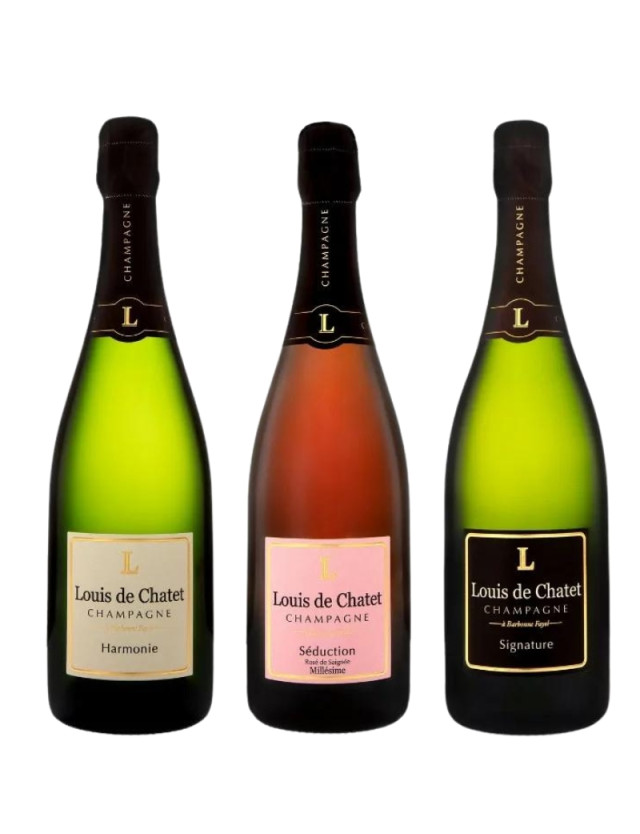 Coffret Découverte champagne Louis de Chatet - Avenue des Vins