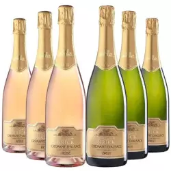 Coffret Duo Crémant KRICK HUBERT