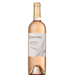 Les roches blanches rosé
