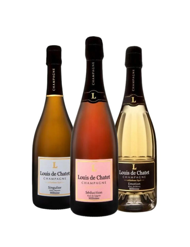 Coffret champagne Louis de chatet - Avenue des Vins