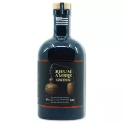 Rhum ambré GWENN 45% BIO 70cL