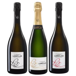 Coffret Champagne Blanc de...