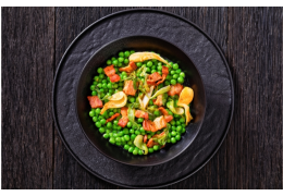 What wine to drink with French-style peas?