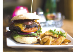 Hamburger: forget beer and dare wine!
