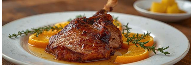 Quel vin avec un canard à l'orange ?