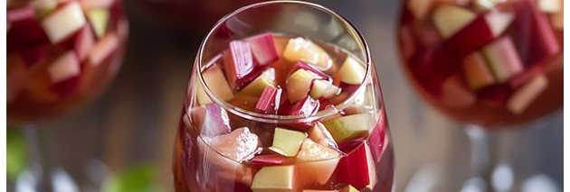 Qu'est-ce que le vin de rhubarbe ?